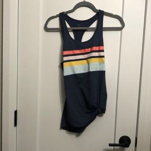 Navy blue tank top